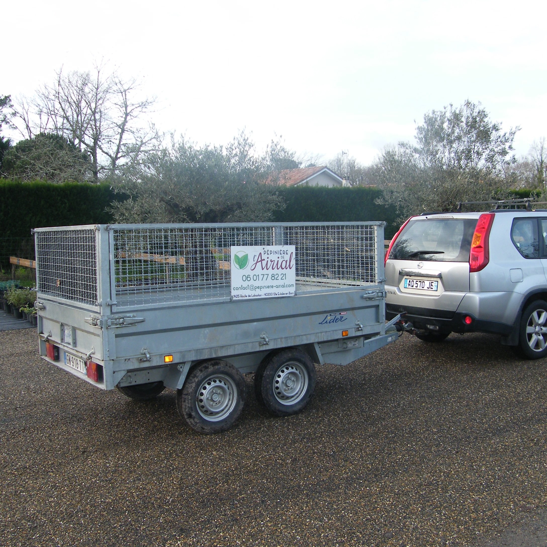 Livraison de plantes et matériaux dans le Nord des Landes – Pépinière de l’Airial